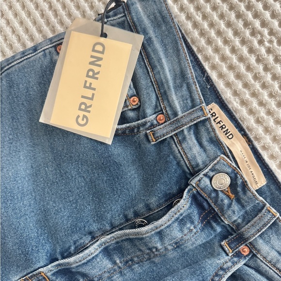 GRLFRND The Piper Super High Rise Stretch Slim Jeans NWT - Picture 5 of 10